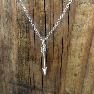 Silver Arrow Necklace